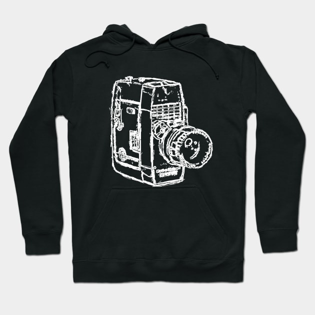 Retro Camera Hoodie by BennyBruise